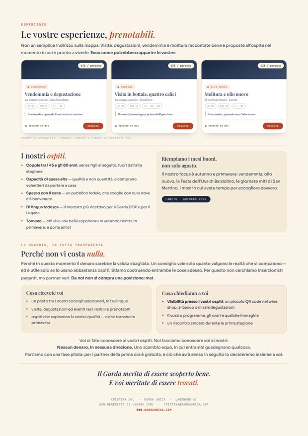 Flyer Unica Benaco per cantine — pagina 2